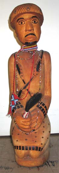Sculpture by Johannes MASWANGANYI (Coll. SANG - Agranat Bequest)