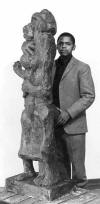 DUMILE Sculpture "Betty + Grace", 1966 - Plaster of Paris - with DUMILE