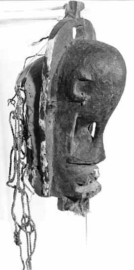 "Dogon Hunter's Mask" (Mali) - wood - 47x23 cm (PELMAMA)