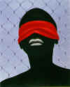 Norman CATHERINE "Red Dream Cloth", 1980  - airbrush - 056x044 cm (PELMAMA) © Norman CATHERINE
