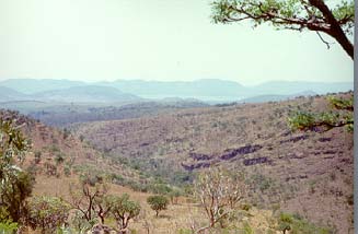 View from the original PELMAMA site, overlooking the Hartebeespoortdam north of Johannesburg, west of Pretoria
